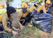 Peringati HUT Polwan ke-76, Polwan Polda Sultra Gelar Bakti Sosial dan Bersih-bersih Rumah Ibadah