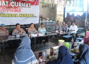 Polresta Kendari Kembali Menggelar Acara” Jumat Curhat” Yang Menjadi Wadah Bagi Masyarakat Untuk Berbagi Cerita Dan Keluhan Serta Mencari Solusi Atas Permasalahan Yang Dihadapi