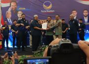 Hindari Konflik Sosial Pilkada Mubar, Pasangan La Ode Darwin-Ali Basa Kunci 7 Partai Parpol