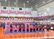 Polda Sultra Tuan Rumah Zona 6 Turnamen Bola Voli Bayangkari Cup 2024