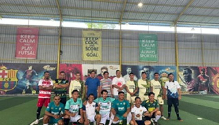 Kejari dan PWI Konsel Gelar Laga Futsal Persahabatan