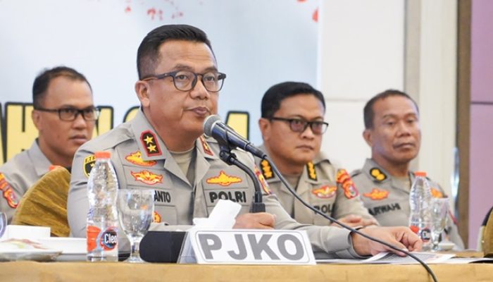 Gelar Tactical Floor Game, Kapolda Sultra Berikan Pengarahan Pengamanan Pilkada Serentak 2024