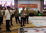 Polda Sultra Gelar Latihan Manajemen Taktis dan Tactical Floor Game Operasi Mantap Praja Anoa 2024