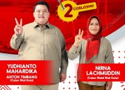 Paslon Yudho-Nirna Dapat Nomor Urut Dua, Simbol Kemenangan