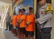 Tujuh Pelaku Pencuri Lampu Penerangan di Gerbang Wisata Toronipa Diamankan Polisi