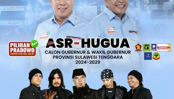 Konser Part II ASR-Hugua Bakal Meriahkan Kolaka dengan Artis dan Doorprize Menarik