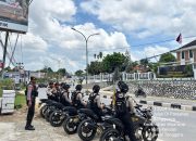 Subsatgas Pam Objek, Kawal Keamanan Kantor Pengadilan dan Kejaksaan Tinggi Sultra di Tahapan OMP Anoa-2024