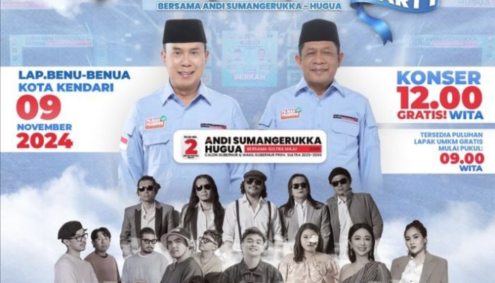 ASR-Hugua Bakal Gelar Pesta Rakyat Part 1, Dan Puluhan Lapak UMKM Gratis