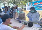 Paslon Nomor Urut Dua ASR-Hugua Fasilitas Pemeriksaan Kesehatan Masyarakat Baubau