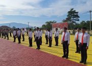 Polres Konawe Utara Gelar Apel Siaga Pengamanan Debat Kandidat Pilkada, 103 Personel Dikerahkan