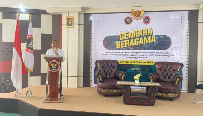 FKPT Sultra Gelar Kegiatan Moderasi Beragama di Bombana, Bupati Apresiasi Upaya Pencegahan Radikalisme