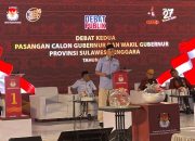 Isu Ketimpangan Pendapat Jadi Sorotan Dalam Debat Pilgub Jilid II, ASR-Hugua Janjikan Solusi Dengan Prongram MANTU