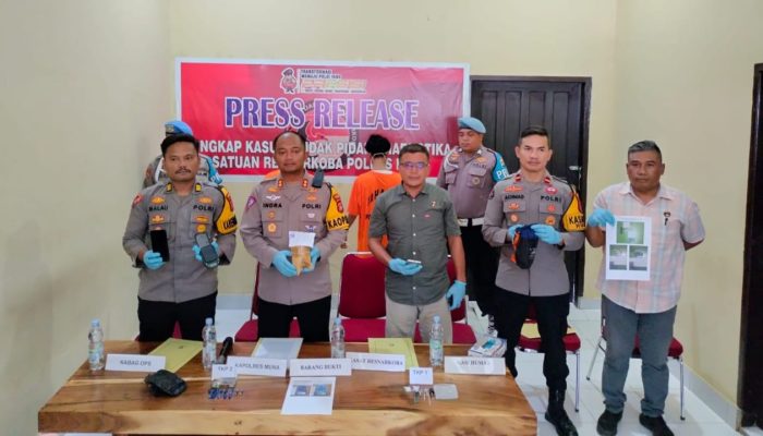Pengedar Sabu Remaja di Muna Ditangkap Polisi, Barang Bukti Hampir 50 Gram