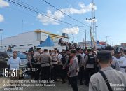 Pengamanan Debat Publik Cabub dan Cawabub di Buton Tengah Berlangsung Kondusif