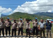 Pengamanan Kampanye Calon Gubernur dan Wakil Gubernur Sultra Berlangsung Kondusif di Bombana