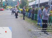 Apel Konsolidasi Pengamanan Kampanye Dialogis di Konawe Utara Berjalan Lancar