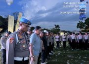 Apel Konsolidasi Pengamanan Kampanye Cagub dan Cawagub Sultra Berjalan Lancar di Kolaka