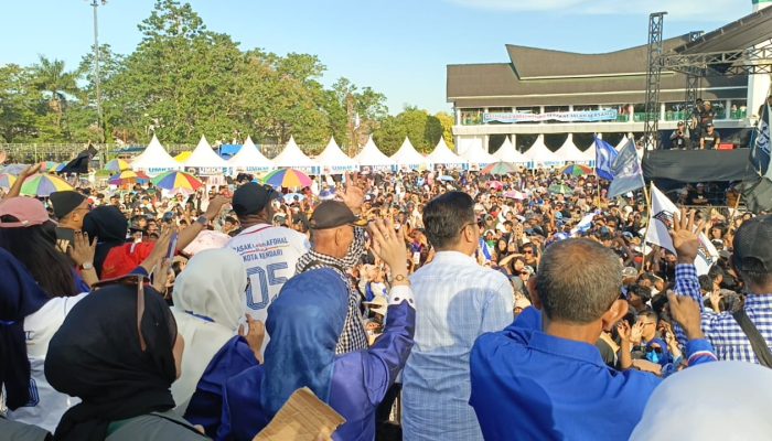 Kampanye Akbar Paslon Walkot Dan Wawalkot Abdul Rasak-Afdal Dihadiri Ribuan Simpatisan Dan Pendukung