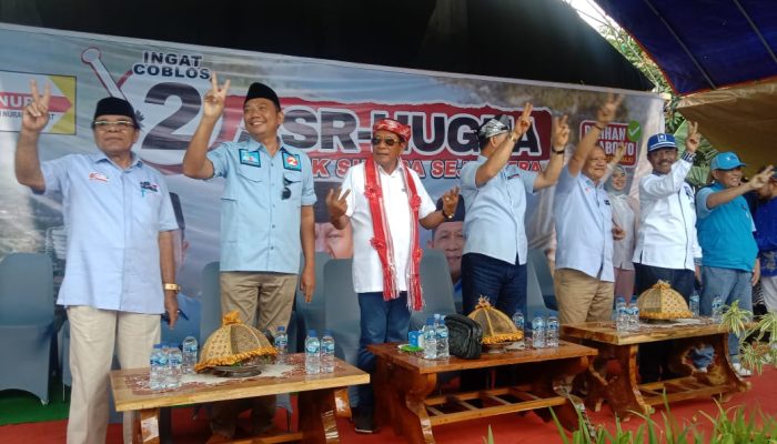 Kampanye Terbatas di Baubau, ASR-Hugua Sebut Sultra Adalah Miniatur Indonesia