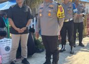 Kapolda Sultra Lakukan Pemantauan Situasi Kamtibmas Pada Pencoblosan Pilkada Serentak Di Kabupaten Konkep