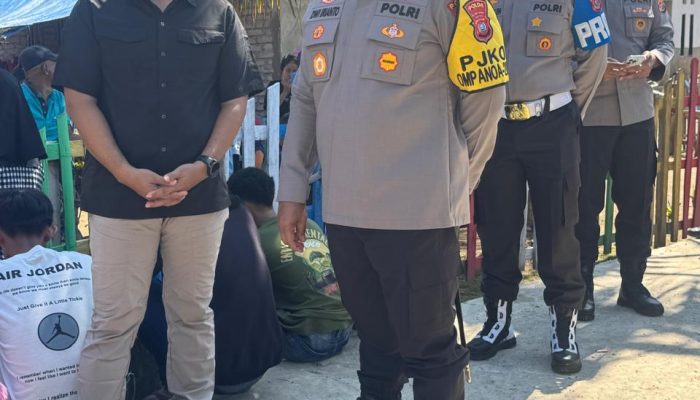Kapolda Sultra Lakukan Pemantauan Situasi Kamtibmas Pada Pencoblosan Pilkada Serentak Di Kabupaten Konkep