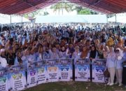 Ribuan Warga Wangi-Wangi Antusias Dukung Paslon Gubernur Sultra ASR-Hugua