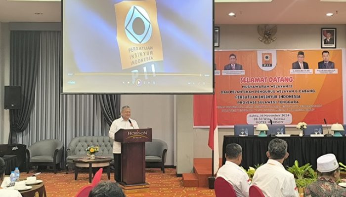 PII Sultra Gelar Muswil II, Fokus pada Penguatan Peran Insinyur dalam Pembangunan