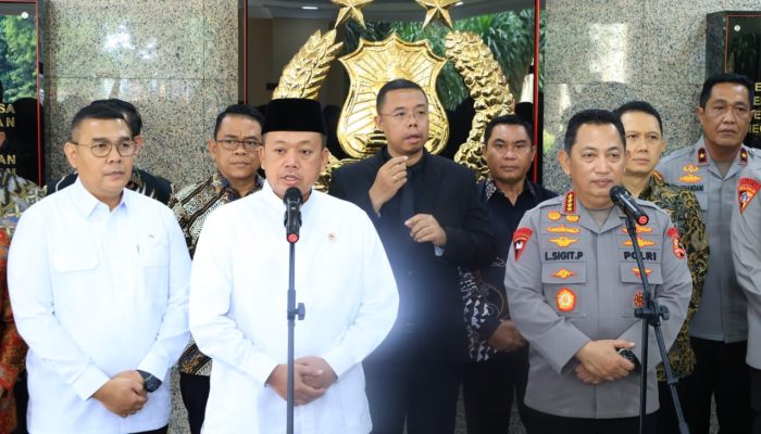 Menteri ATR/BPN Temui Kapolri Untuk Kerjasama Berantas Mafia Tanah Tanpa Toleransi