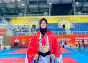 Bripda Risky Irma Suryani, Polwan Polres Kolaka Timur Raih Medali Emas di Asian Open Police Taekwondo Championship 2024