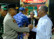 Irjen Dwi Irianto Bersama Forkopimda Sultra Tinjau Perayaan Ibadah Misa Malam Natal 2024 di Wilayah Kendari