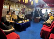 Karo Ops Polda Sultra Pimpin Patroli Malam Pergantian Tahun Bersama Dirlantas, Dirsamapta, Dansat Brimob dan Kapolresta Kendari