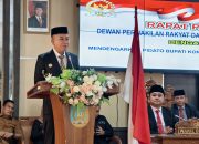 Bupati Irham Kalenggo Sampaikan Pidato Perdana di DPRD Konawe Selatan