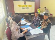 Hari Ke-25 Pendaftaran Polri, Pabanrim Polres Buton Tengah Catat 54 Orang Pendaftar