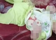 Masyarakat Mawasangka Digegerkan Balita 4 Bulan Ditemukan di Gerbang Puskesmas 