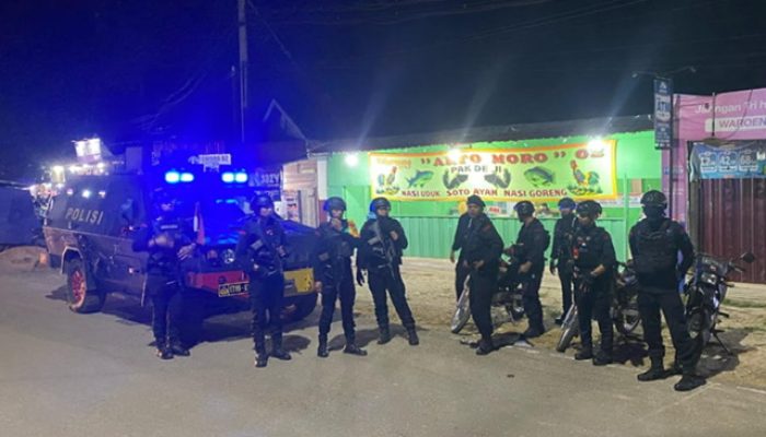 Satbrimob Polda Sultra Intensifkan Patroli Selama Ramadan