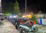 Patroli Hunting System, Polres Buton Tengah Amankan 20 Motor Berknalpot Brong yang Resahkan Warga