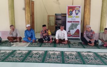 Polsek Tinanggea Gelar Program Jumat Curhat, Warga Sampaikan Aspirasi dan Keluhan Langsung kepada Kapolsek