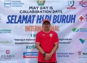 Peringatan May Day 2025 di Kota Kendari berlangsung hangat, Damai dan penuh sukacita.