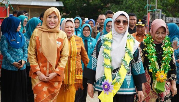 Ketua TP Posyandu Sultra Kunker ke Muna Barat, Arinta Sumangerukka: Posyandu Kini Jadi Subjek Pembangunan Desa