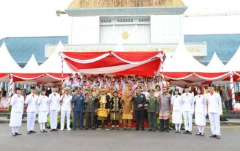 Wagub Sultra Pimpin Upacara Harla Pancasila 2025: Semangat Kolektif Menuju Indonesia Raya