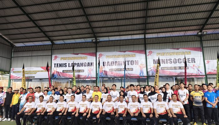 Polda Sultra Resmi Buka Turnamen Kapolda Cup 2025 dalam Rangka HUT Bhayangkara ke-79