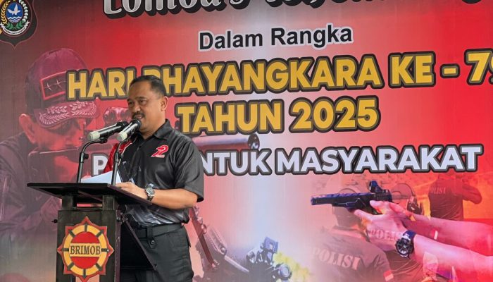 Kapolda Sultra Resmi Membuka Lomba Menembak dalam Rangka Hari Bhayangkara ke-79