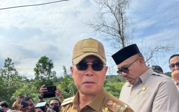 Tinjau Aset Milik Pemprov Di Nanga-Nanga, Gubernur Sultra libatkan BPN Terkait Polemik Penyusutan Lahan