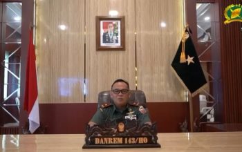 Danrem 143/HO Brigjen TNI R. Wahyu Sugiarto Ucapkan Selamat Hari Bhayangkara ke-79, Polri untuk Masyarakat