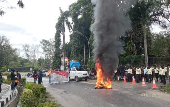 Mahasiswa UHO Tolak Hasil Pilrek, Tuding Ada Kecurangan dan Intervensi Birokrasi