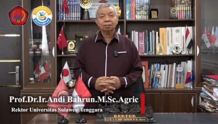 Rektor Unsultra Ucapkan Selamat Hari Bhayangkara ke-79, Apresiasi Sinergi Polda Sultra Jaga Kamtibmas