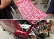 Minibus Hilang Kendali di Jalan Wayong, Tabrak 4 Kendaraan: 1 Tewas, 2 Luka-Luka