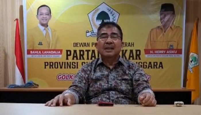 Jelang Musda Golkar Sultra, Abu Hasan, Ketua Tim penjaringan Imbau Jaga Kondusivitas