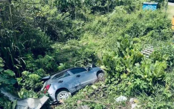 Selebgram Princes Piranha Kecelakaan Mobil Hingga Masuk Jurang