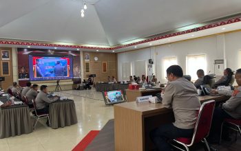 Zoom Meeting Peresmian dan Groundbreaking SPPG Polri, Polda Sultra Bangun 3 SPPG Baru